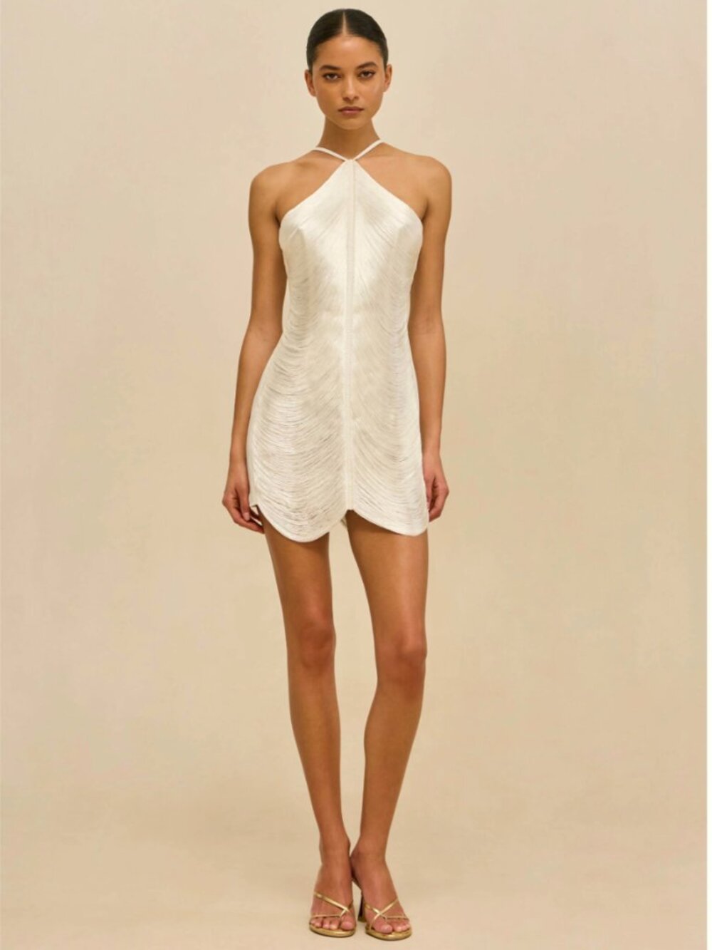 Cult Gaia Mara Dress in Off-White NEVER WORN